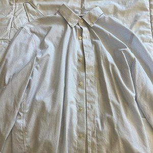 Banana Republic Non-Iron Standard Fit Mens Medium Dress Shirt